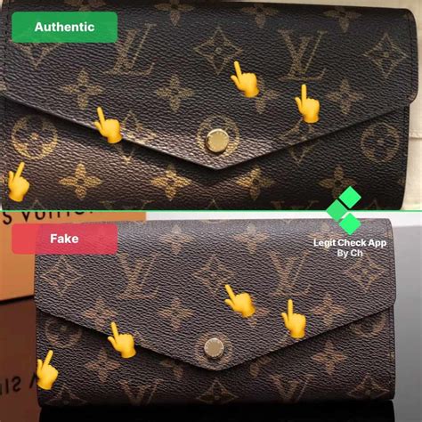 fake vs real louis vuitton wallet kim jones|louis vuitton knockoff wallet.